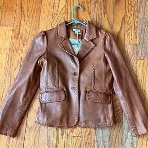 Sundance Gorgeous Hand-Stitched Leather Jacket